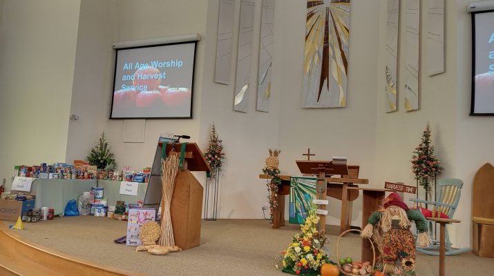 Harvest Sunday 2024 display